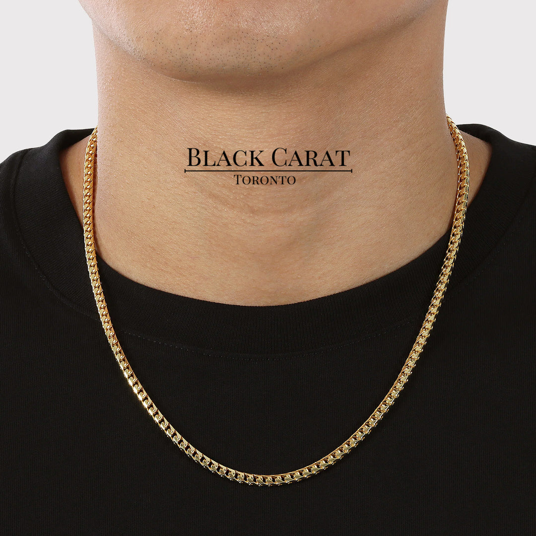 14K GOLD FRANCO - Black Carat