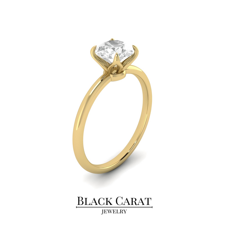 Brilliant Cushion Solitaire