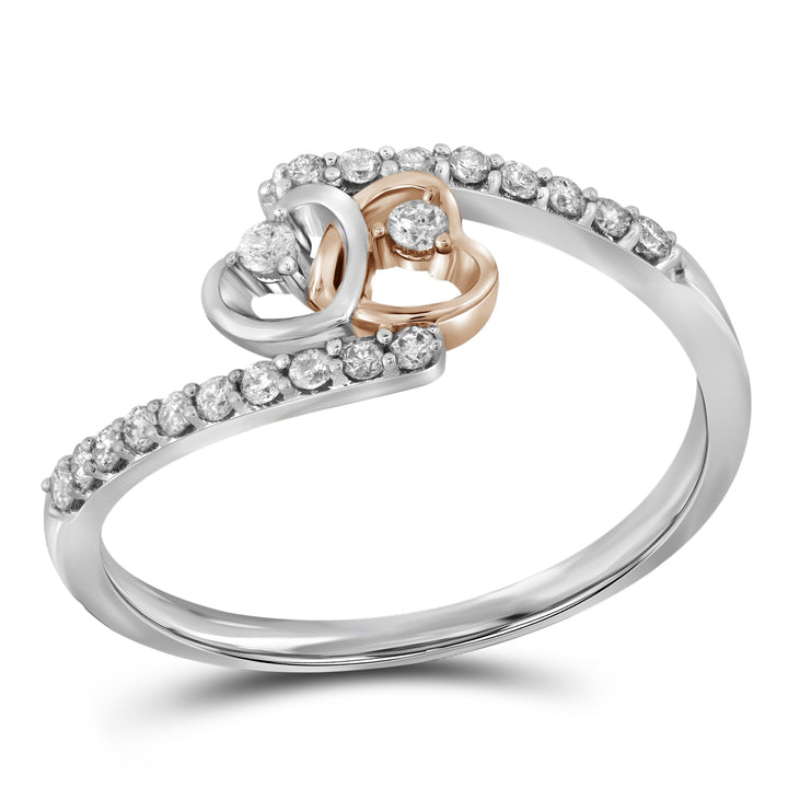 1/5CT-DIA P1 HEART FASHION RING