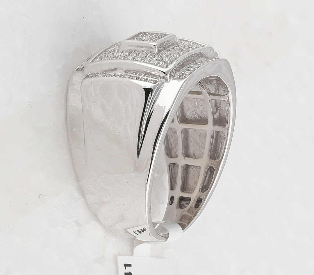 1/4CT-DIA P3 GIFT MICRO-PAVE MENS RING