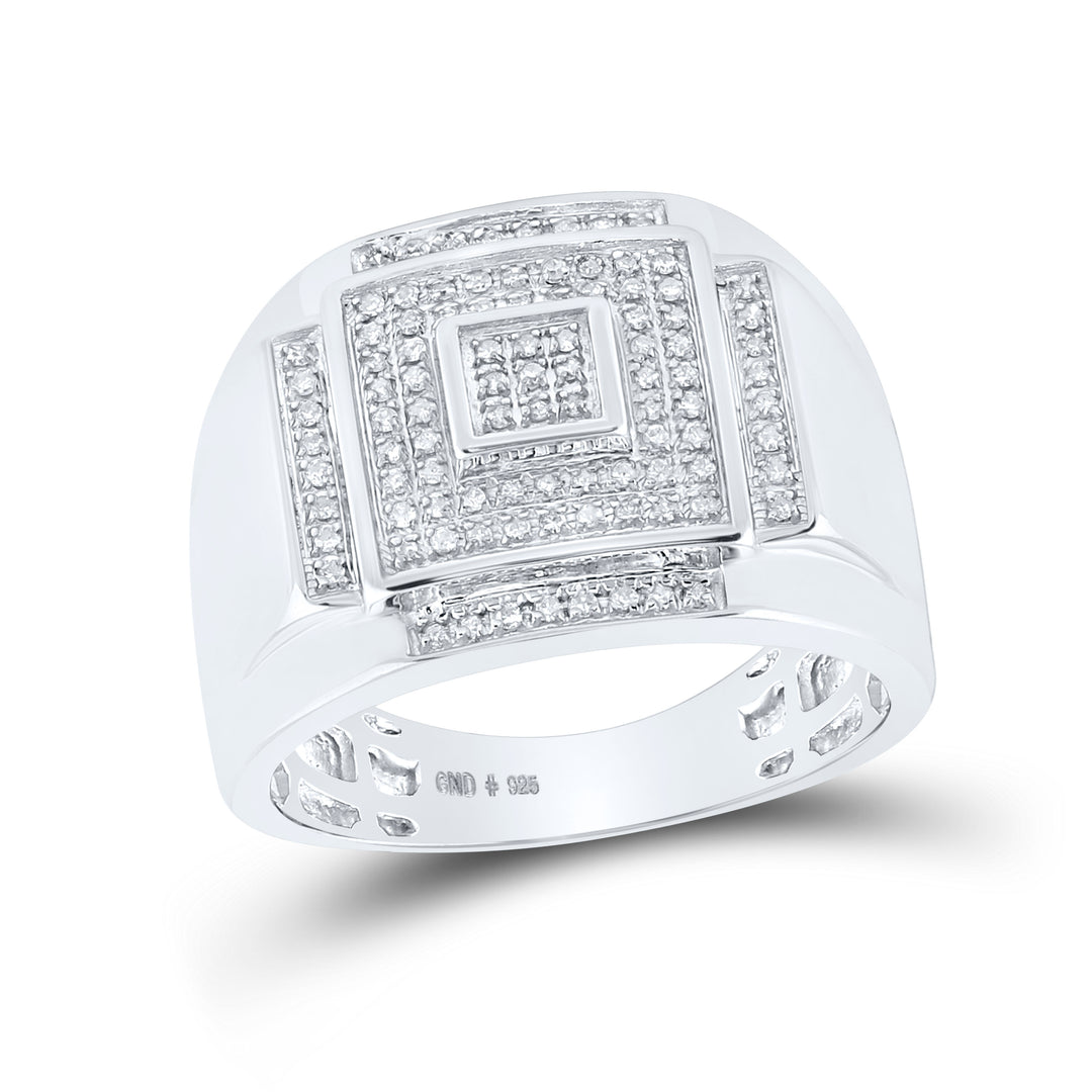 1/4CT-DIA P3 GIFT MICRO-PAVE MENS RING