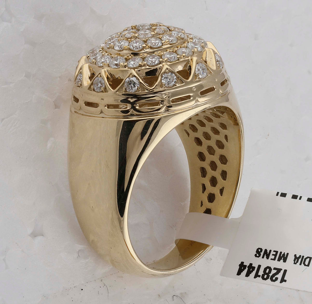 1 1/2CTW-DIA MENS RING