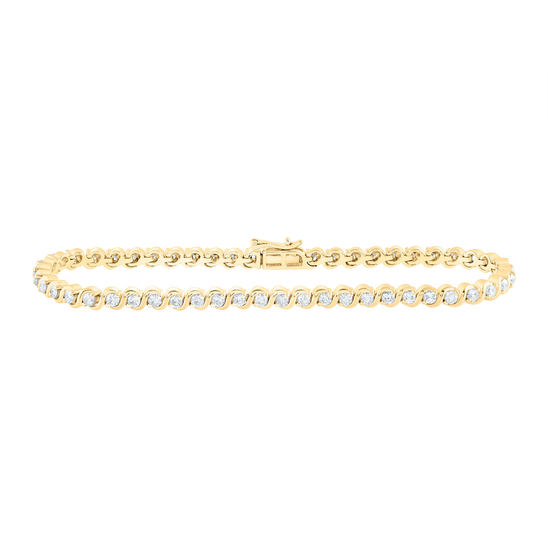 2CTW-DIA CN TENNIS  BRACELET