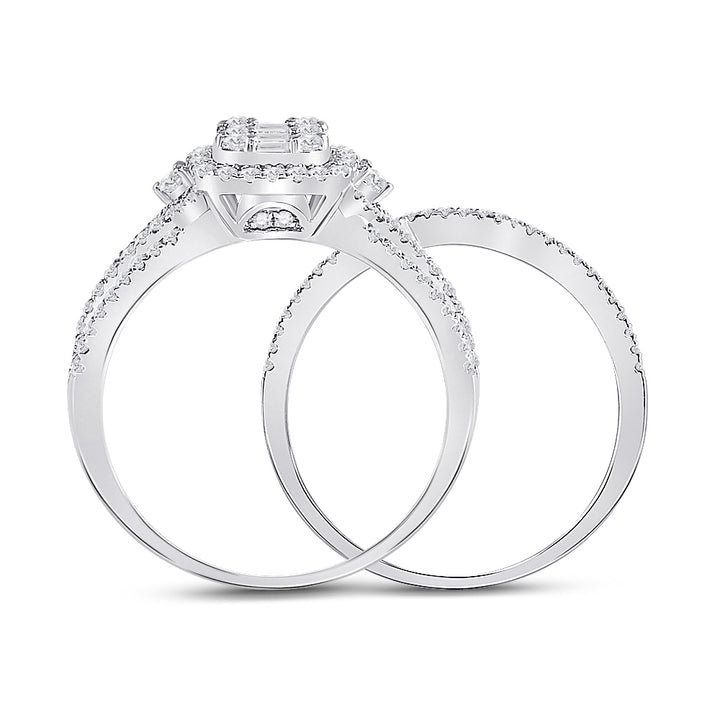 3/4CT-DIA ANA M DIANA BRIDAL SET