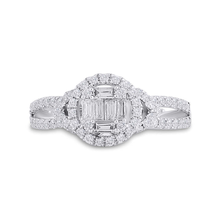 3/4CT-DIA DIANA RING