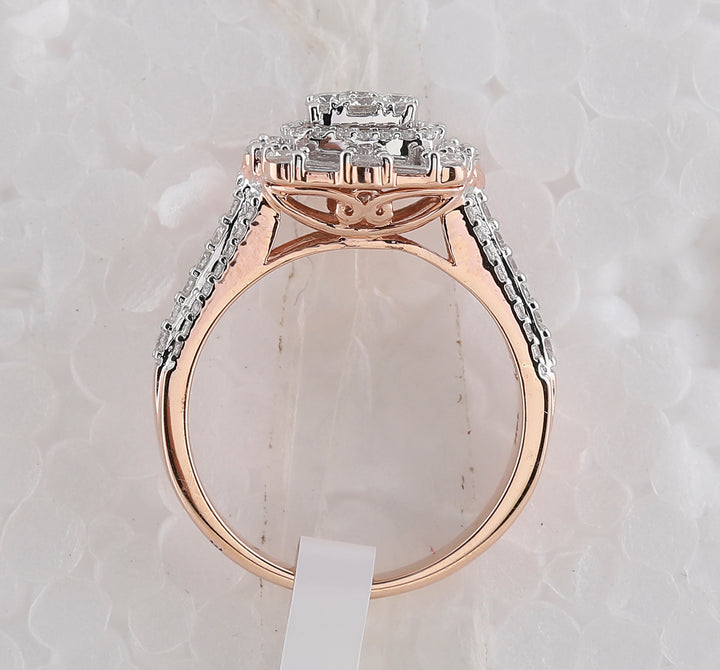 1 CT-DIA CN FASHION RING