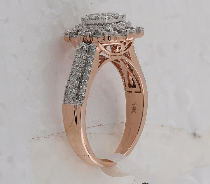 1 CT-DIA CN FASHION RING