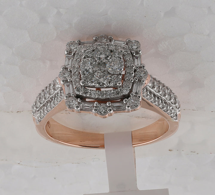 1 CT-DIA CN FASHION RING