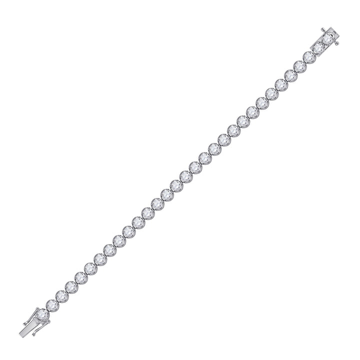 7CT-DIA NK TENNIS BRACELET (7 INCH)