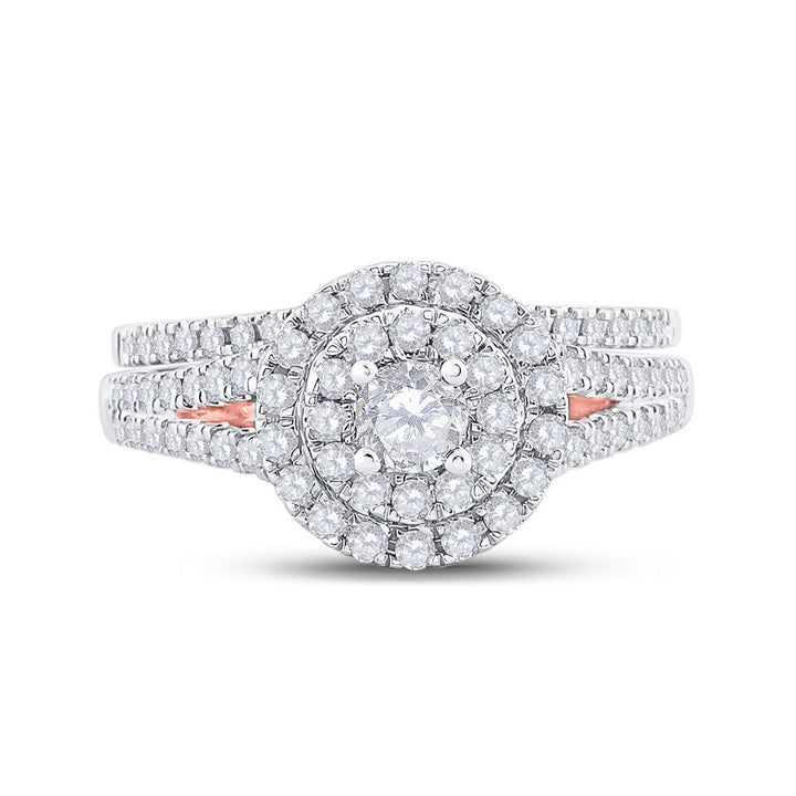 1 CT-DIA ANA M 1/4CT-CRD BELLISSIMO BRIDAL SET