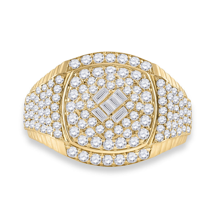 2 1/5CT-DIA ANA M MENS RING