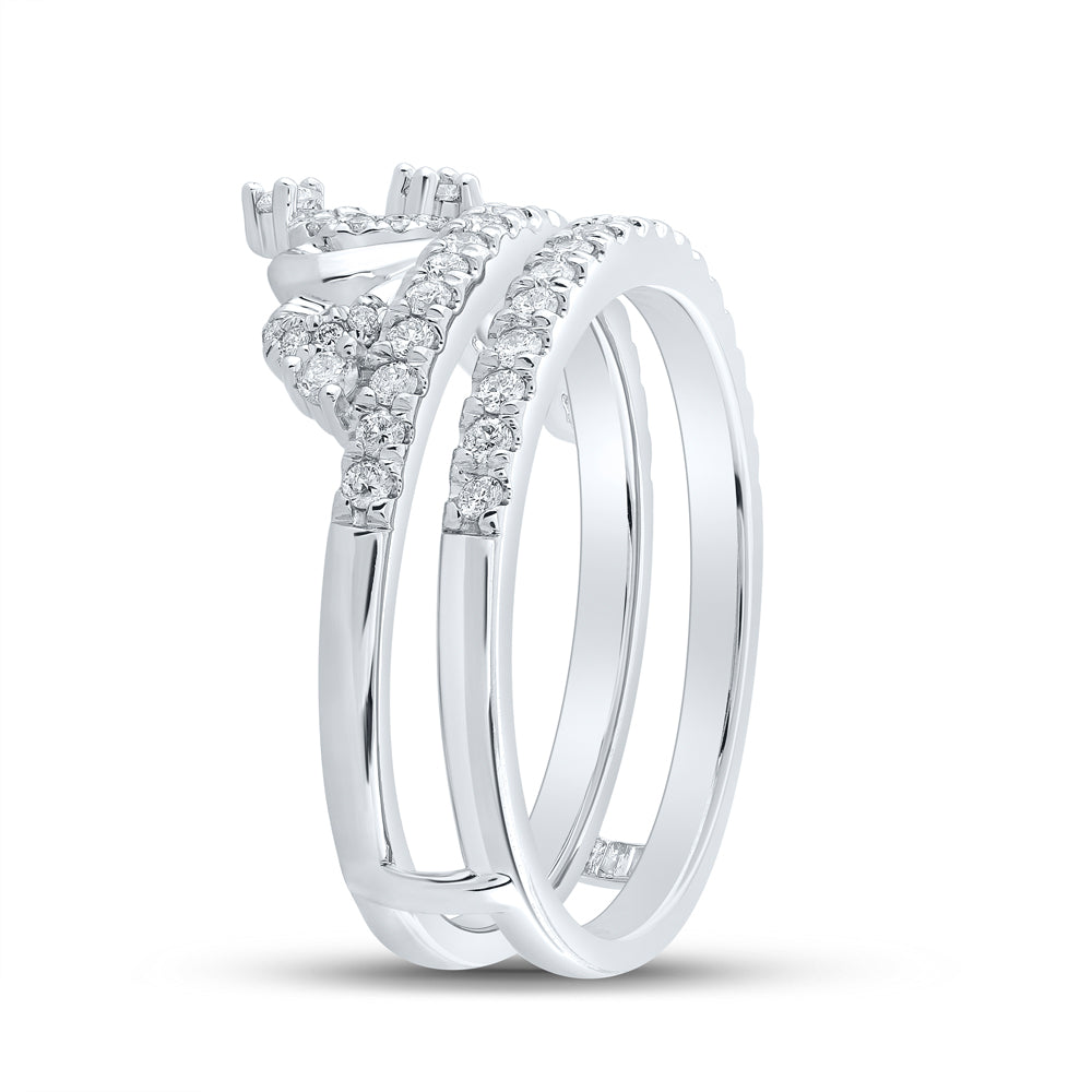 1/2CTW-DIA CN CROWN INSERT ENHANCER RING