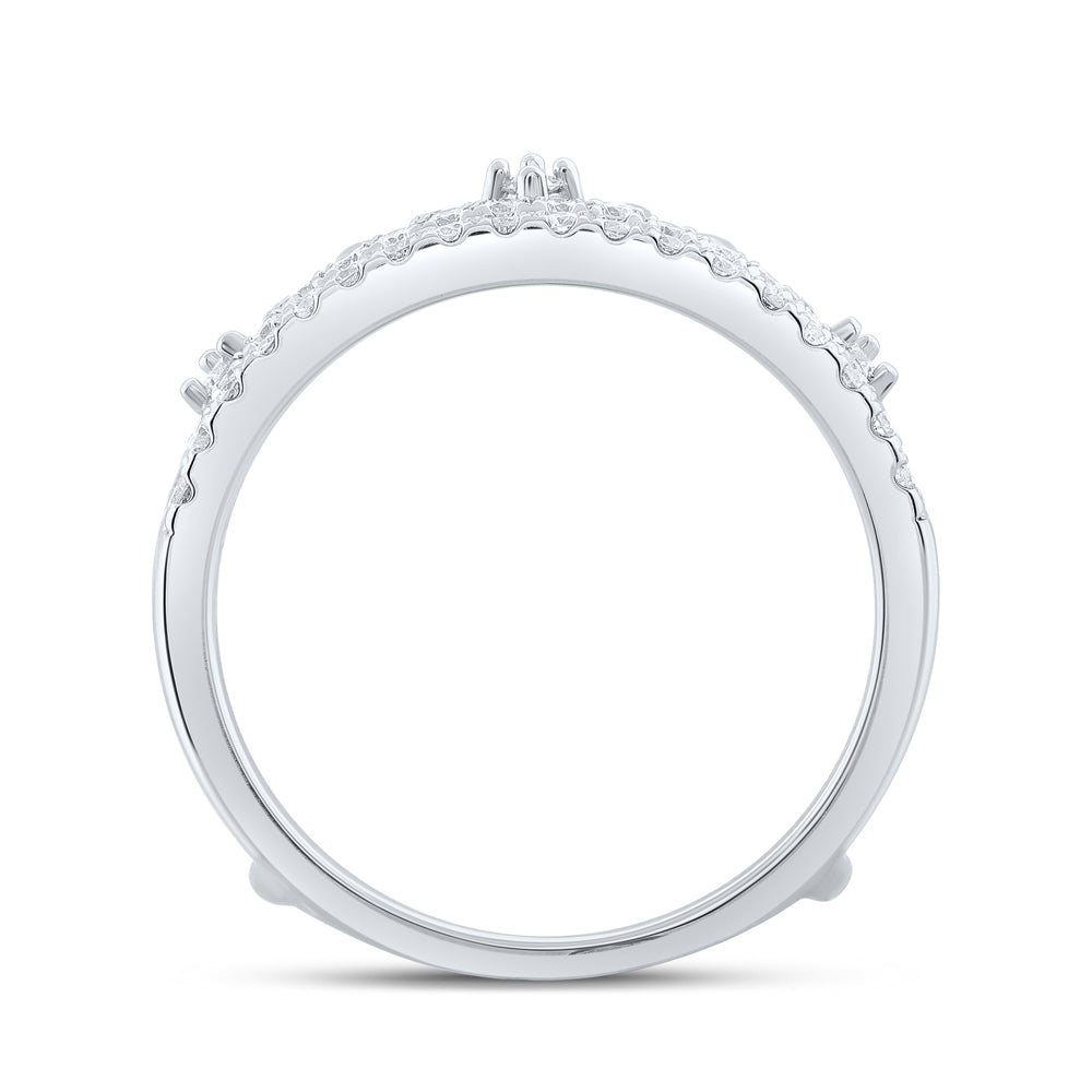 1/2CTW-DIA CN CROWN INSERT ENHANCER RING