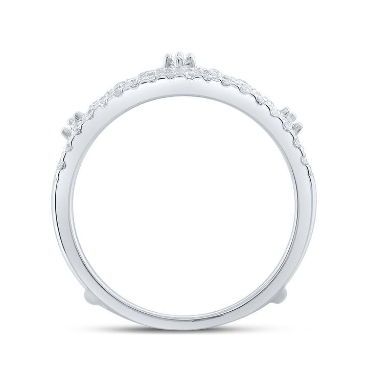 1/2CTW-DIA CN CROWN INSERT ENHANCER RING