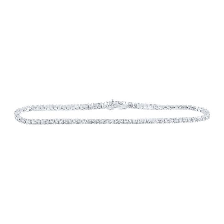 2CTW-DIA NK LADIES BRACELET (7 INCH)