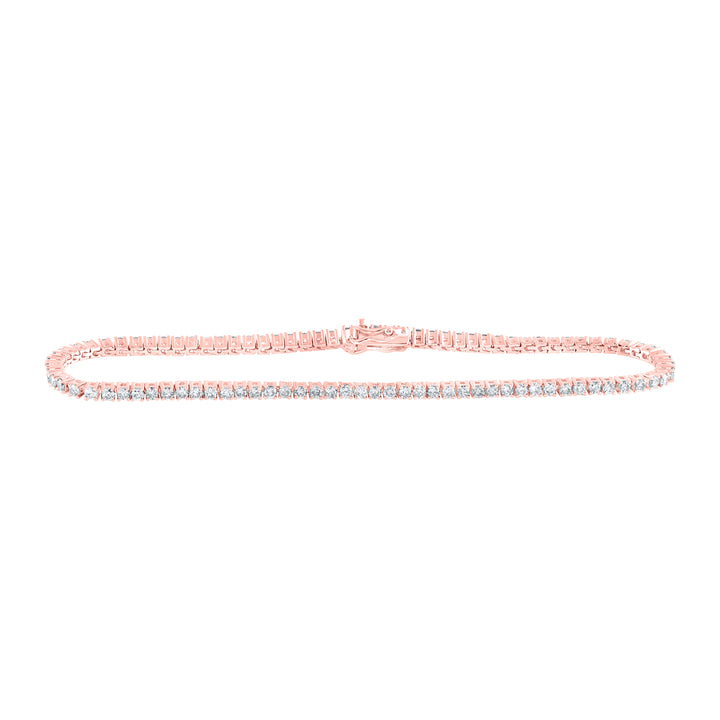 2CTW-DIA NK LADIES BRACELET (7 INCH)