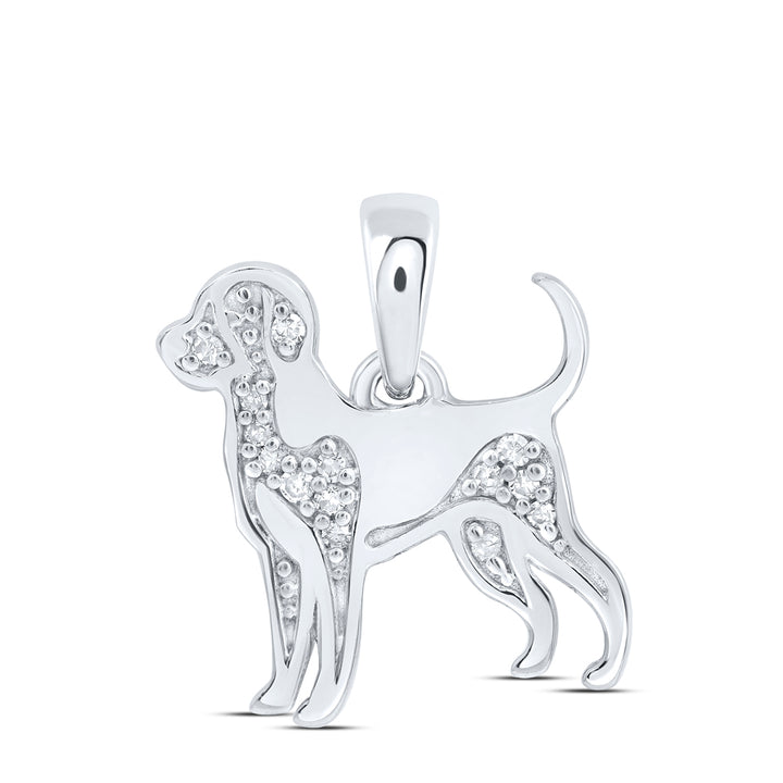 1/20CTW-DIA NK GIFT DOG PENDANT